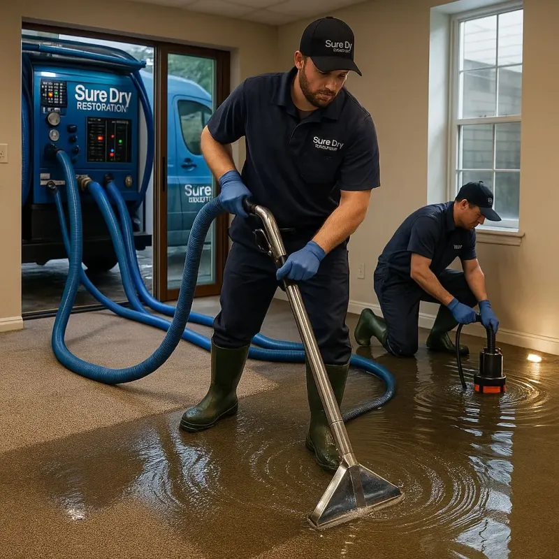 Water Extraction and Removal process in Altavista, VA